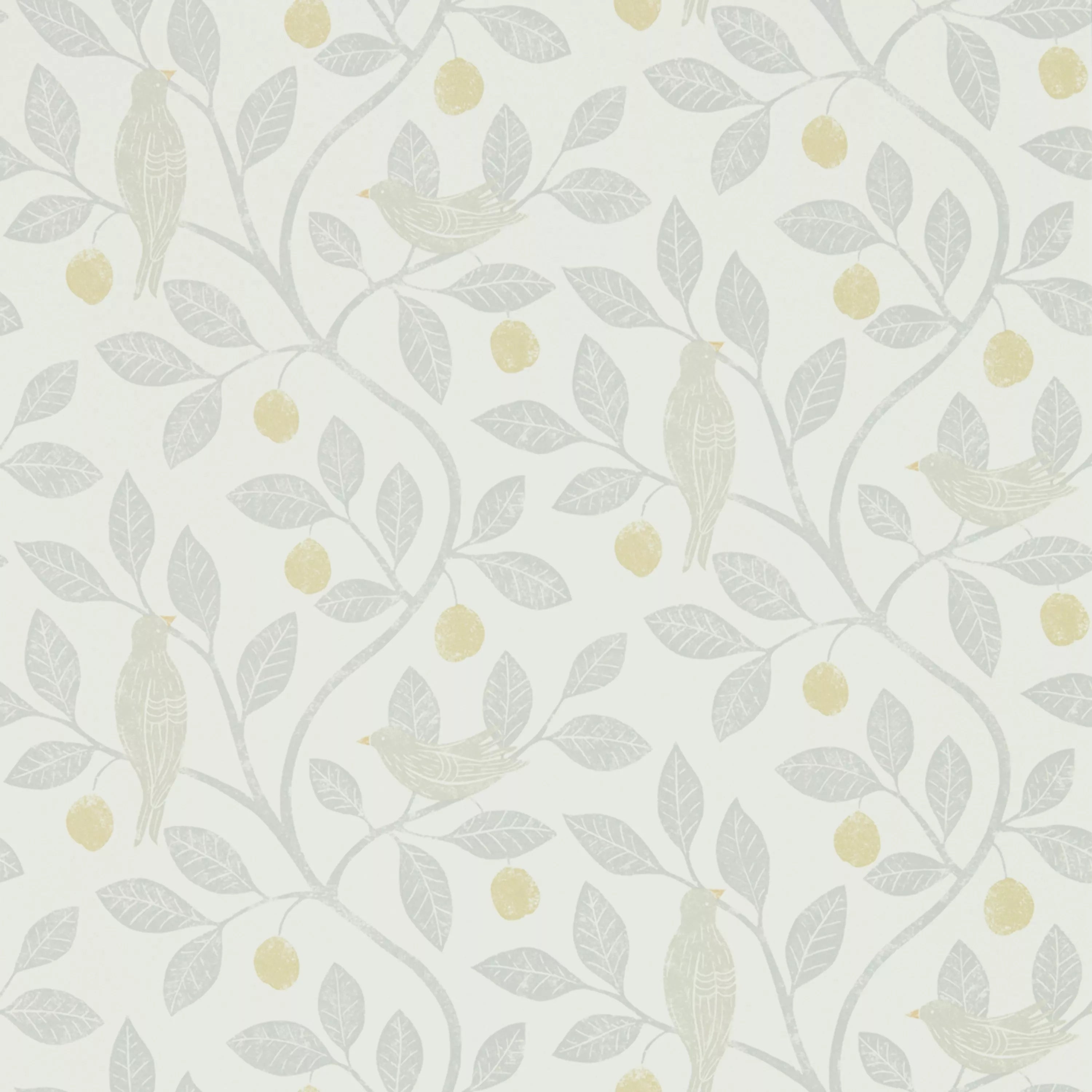 Sanderson Damson Tree wallpaper design (British brand)