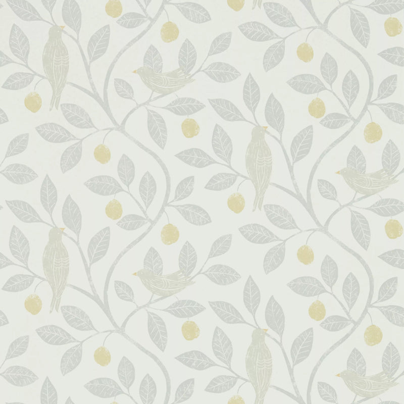 Sanderson Damson Tree wallpaper design (British brand)