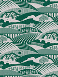 Mini Moderns Moordale wallpaper with moors and dales, UK version