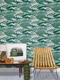 Mini Moderns Moordale wallpaper with moors and dales, UK version