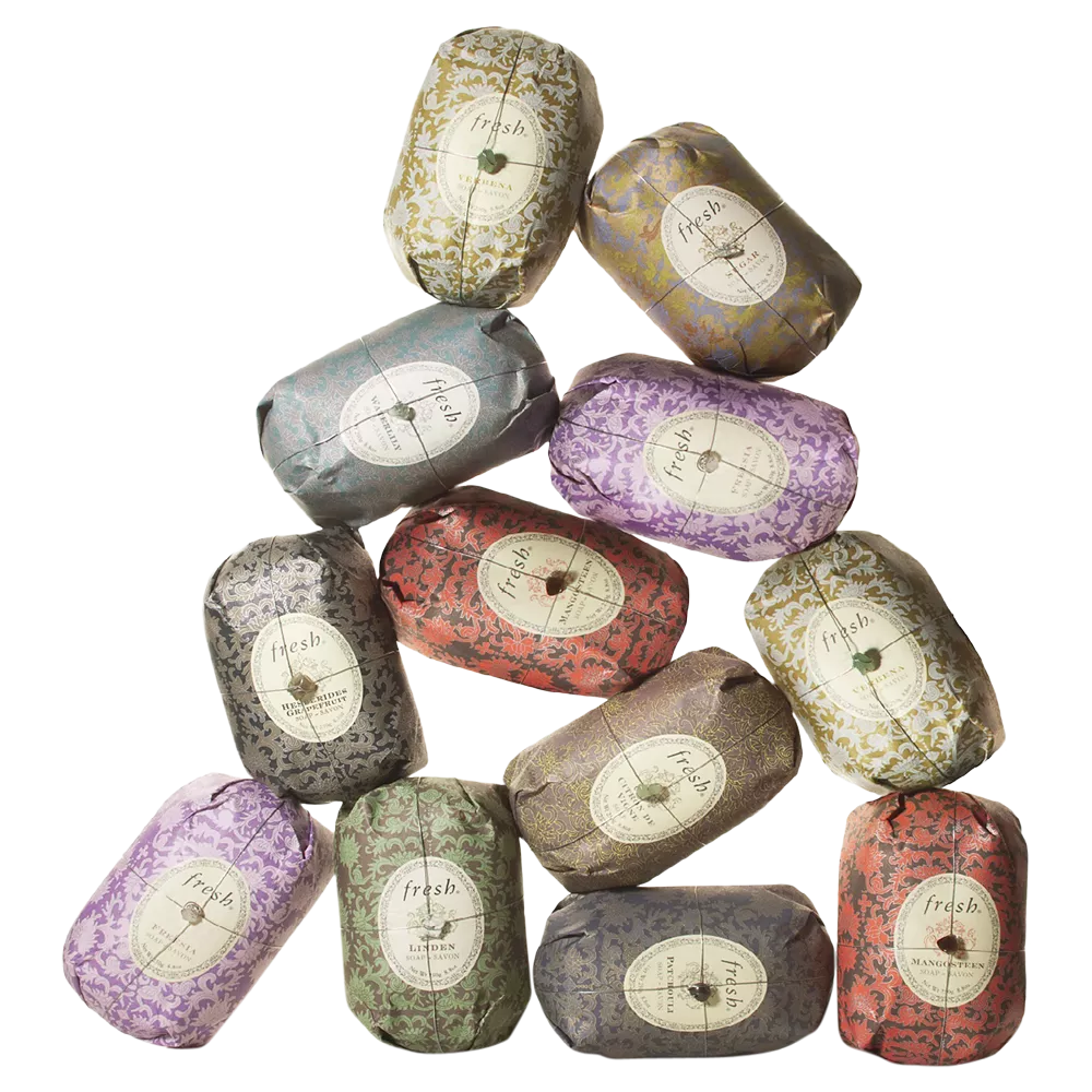 Fresh Freesia Oval Soap 250g with floral scent - British product