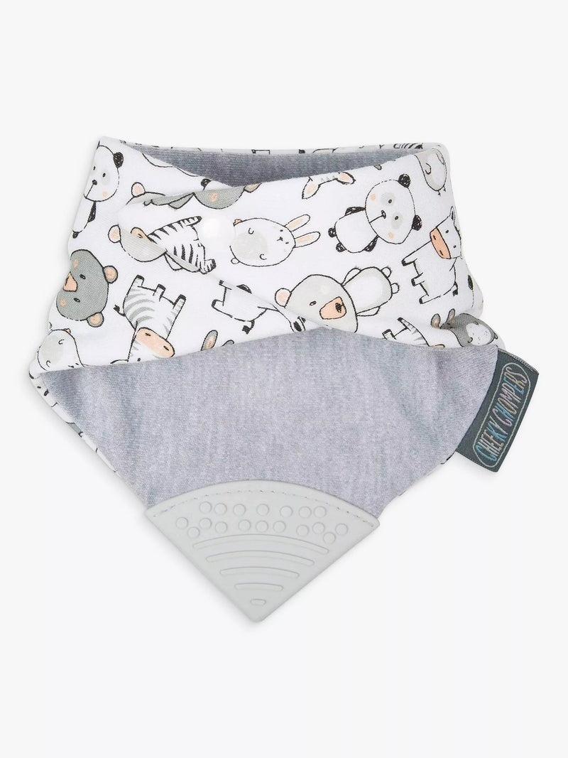 Cheeky Chompers teething dribble bib Panda Pals - British product