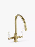 Abode Ludlow 2 Lever Monobloc Kitchen Tap - British product