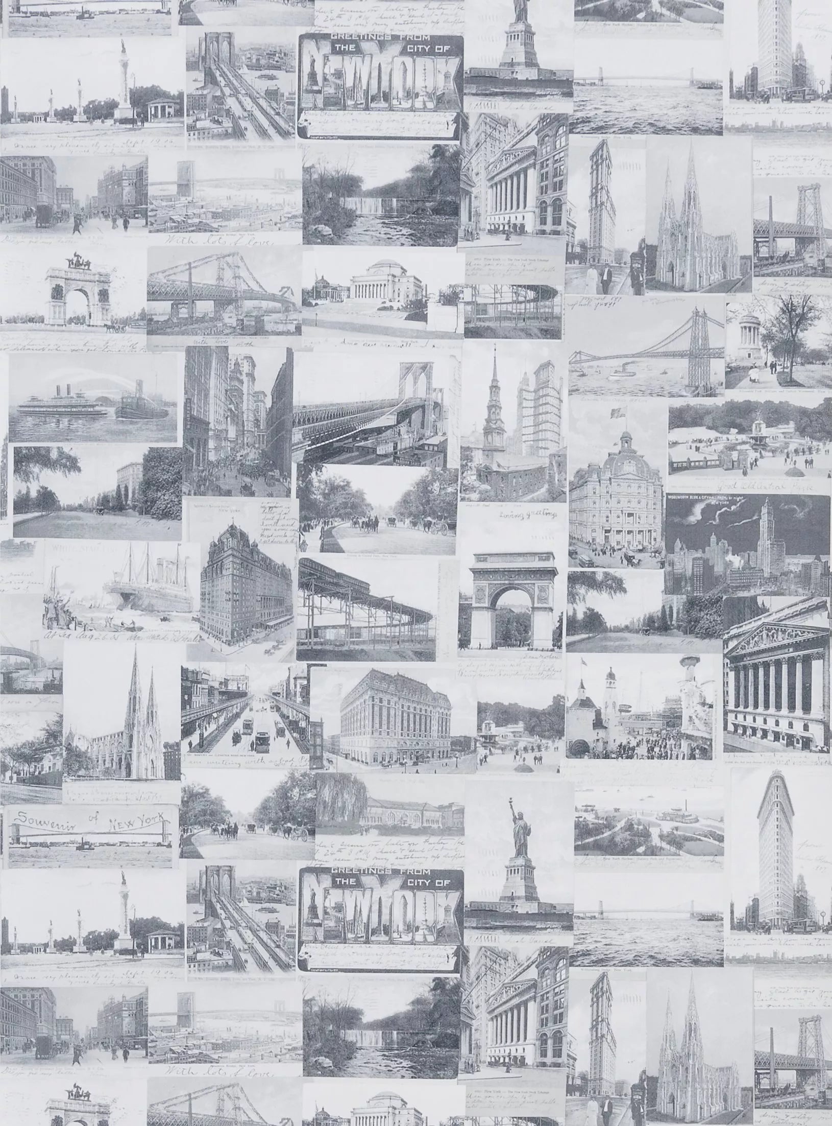 Ralph Lauren New York Postcard Wallpaper L10m x W68.5cm