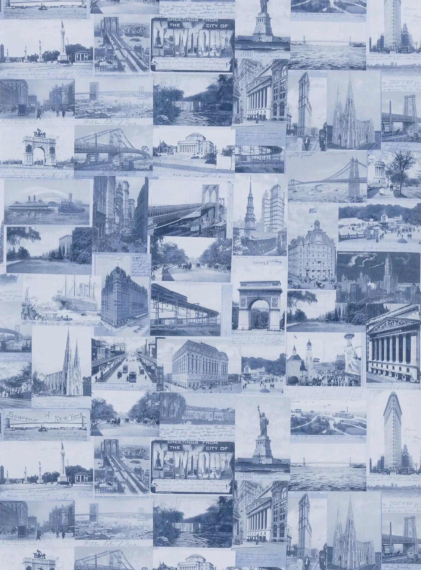Ralph Lauren New York Postcard Wallpaper L10m x W68.5cm