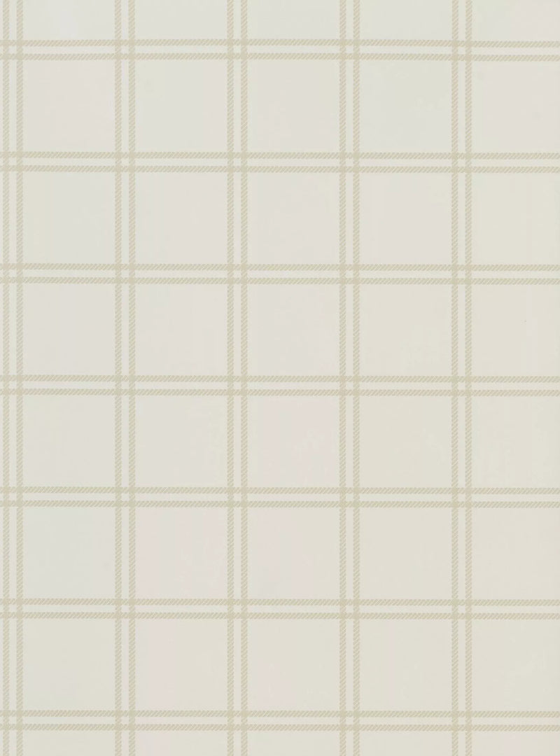 Ralph Lauren Shipley Windowpane Wallpaper Roll 10m x 68.5cm