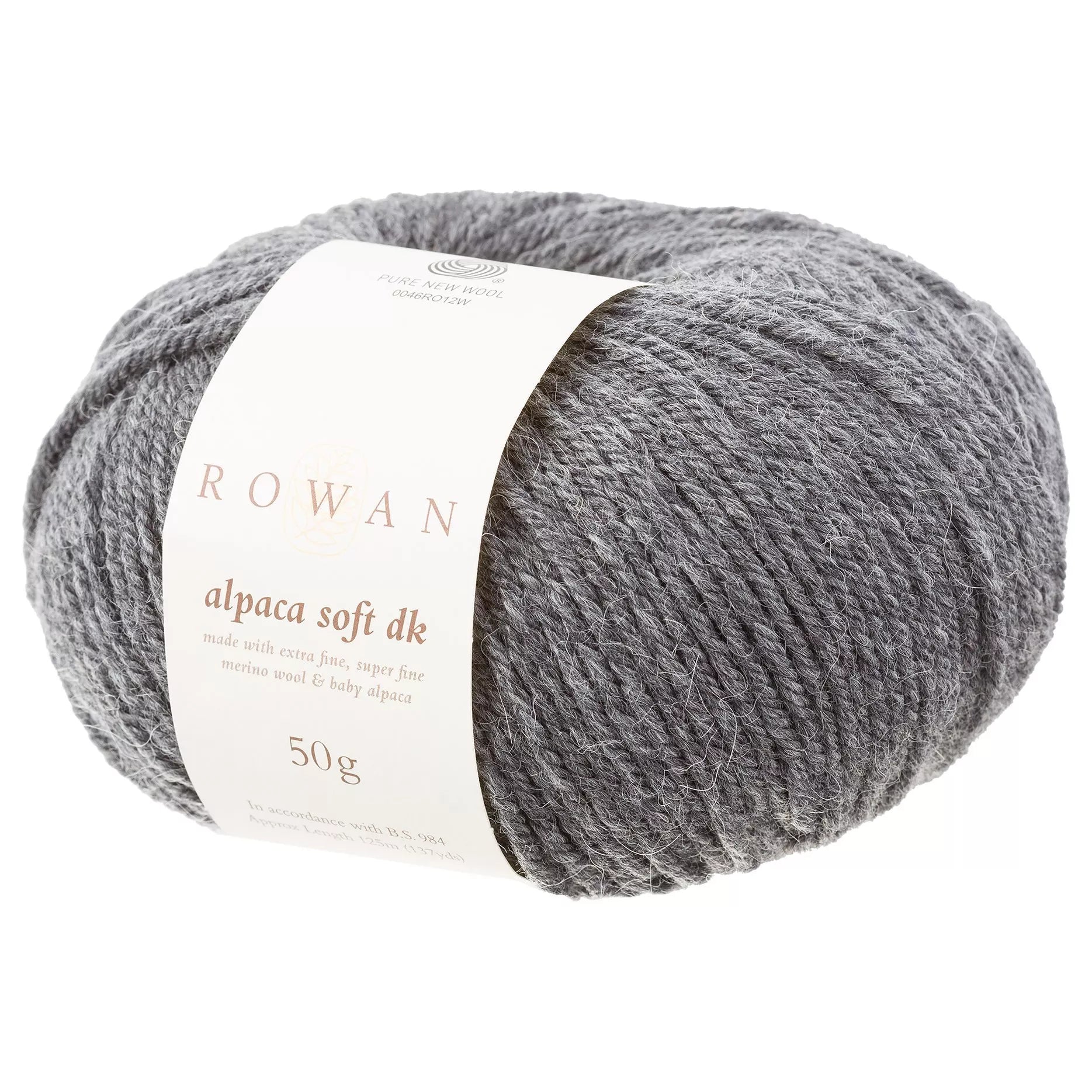 Alpaca and Wool Blend DK Yarn 50g in Champagne