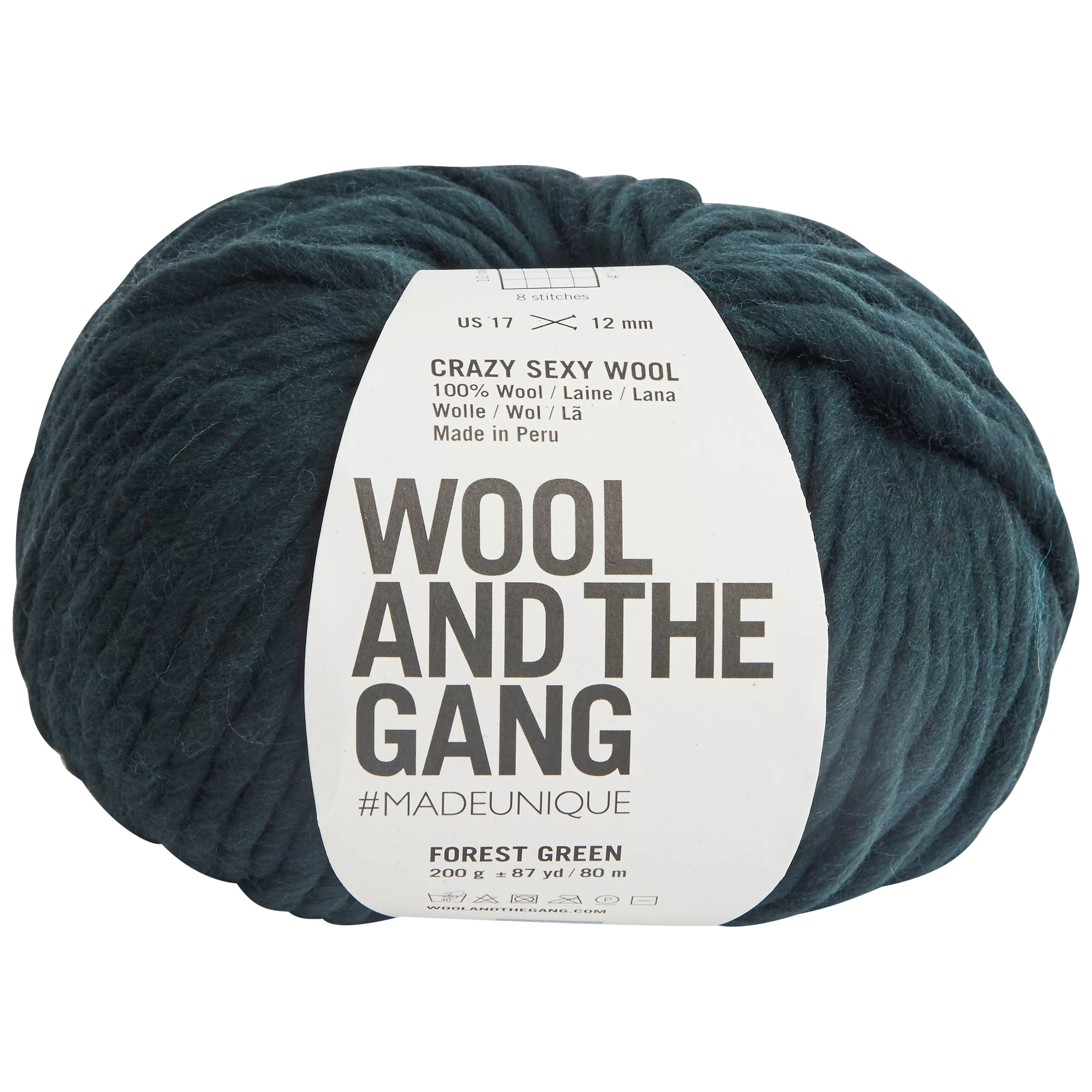 Wool And The Gang Crazy Sexy Wool Super Chunky Yarn 200g
