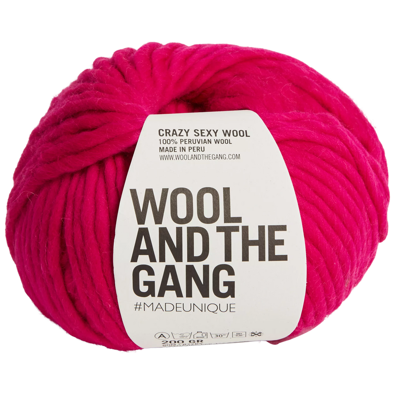Wool And The Gang Crazy Sexy Wool Super Chunky Yarn 200g