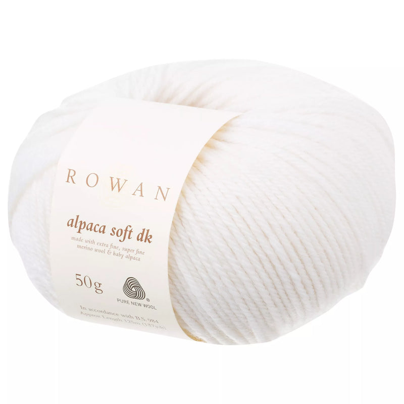 Alpaca and Wool Blend DK Yarn 50g in Champagne