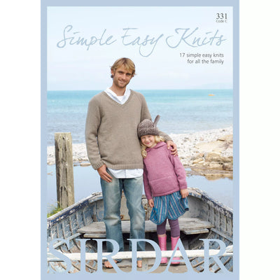 John Lewis Sirdar Simple Easy Knits Pattern Book- Buy online at McGrocer