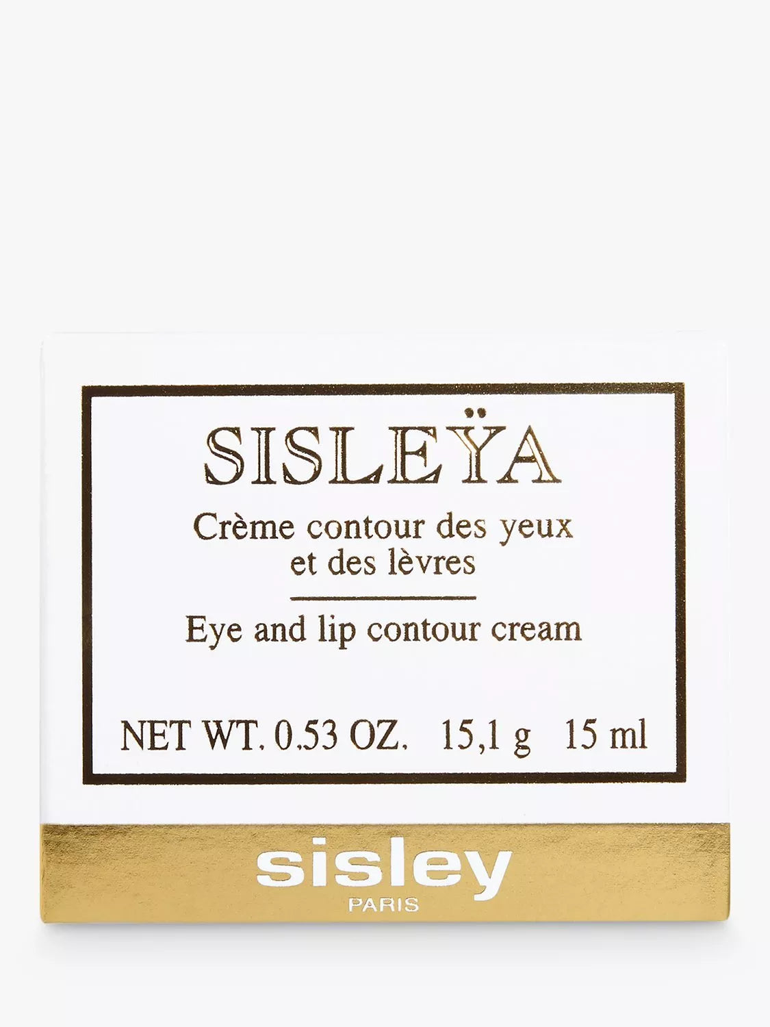 Sisley-Paris eye and lip contour cream 15ml (British brand)
