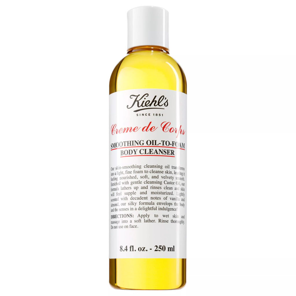 Kiehl's Creme de Corps Smoothing Oil-To-Foam Body Cleanser