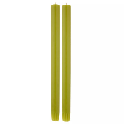 John Lewis True Grace Leaf Paraffin Wax Dinner Candle Pair- Buy online at McGrocer