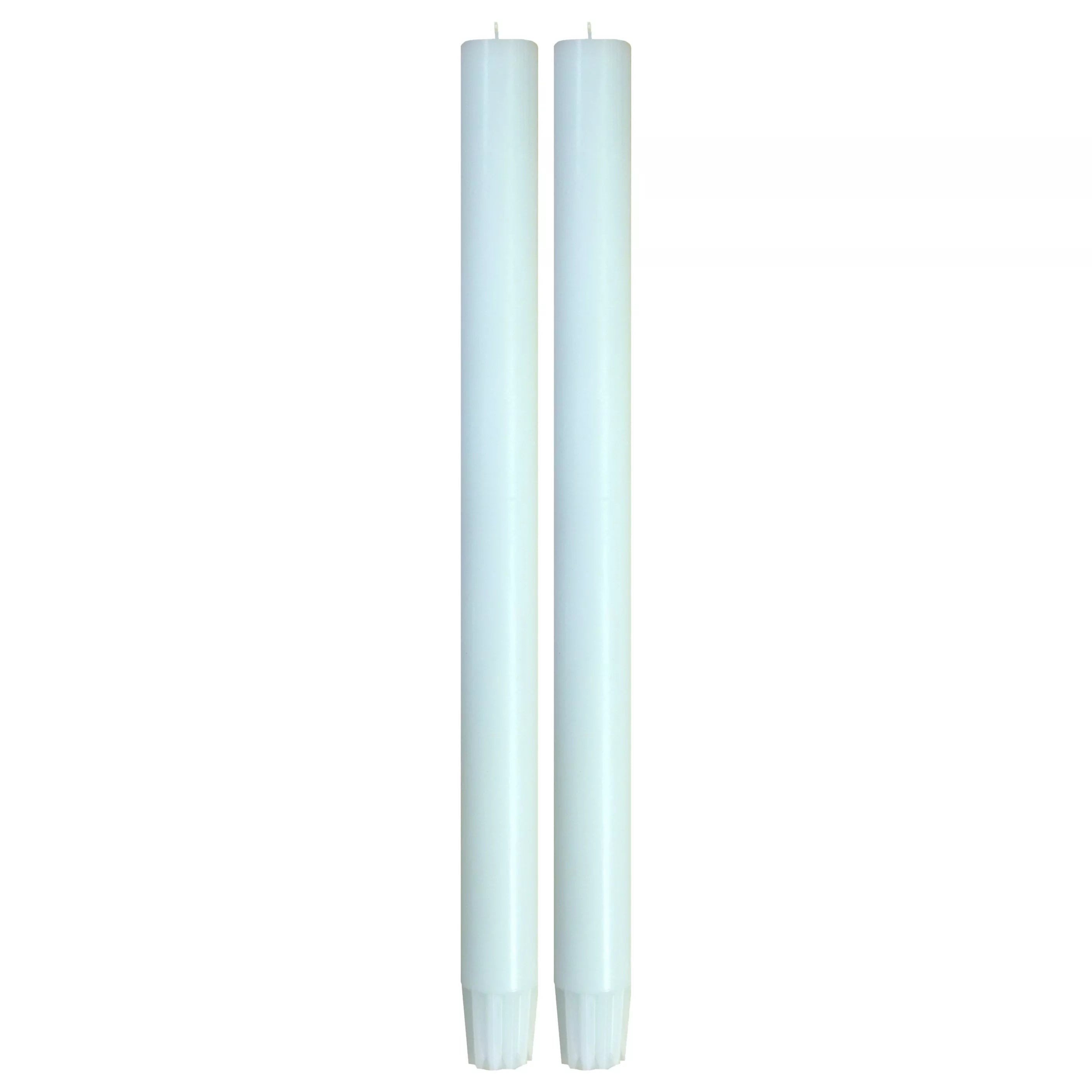 True Grace dinner candles Eau De Nil pair, UK version