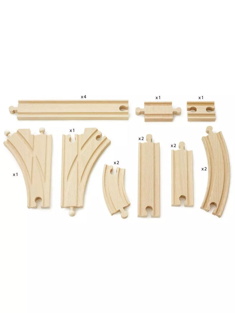 BRIO railway track expansion pack intermediate 16 pieces - British product
