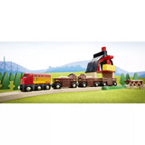 BRIO farm railway set with barn and tractor FSC beech wood (British brand)