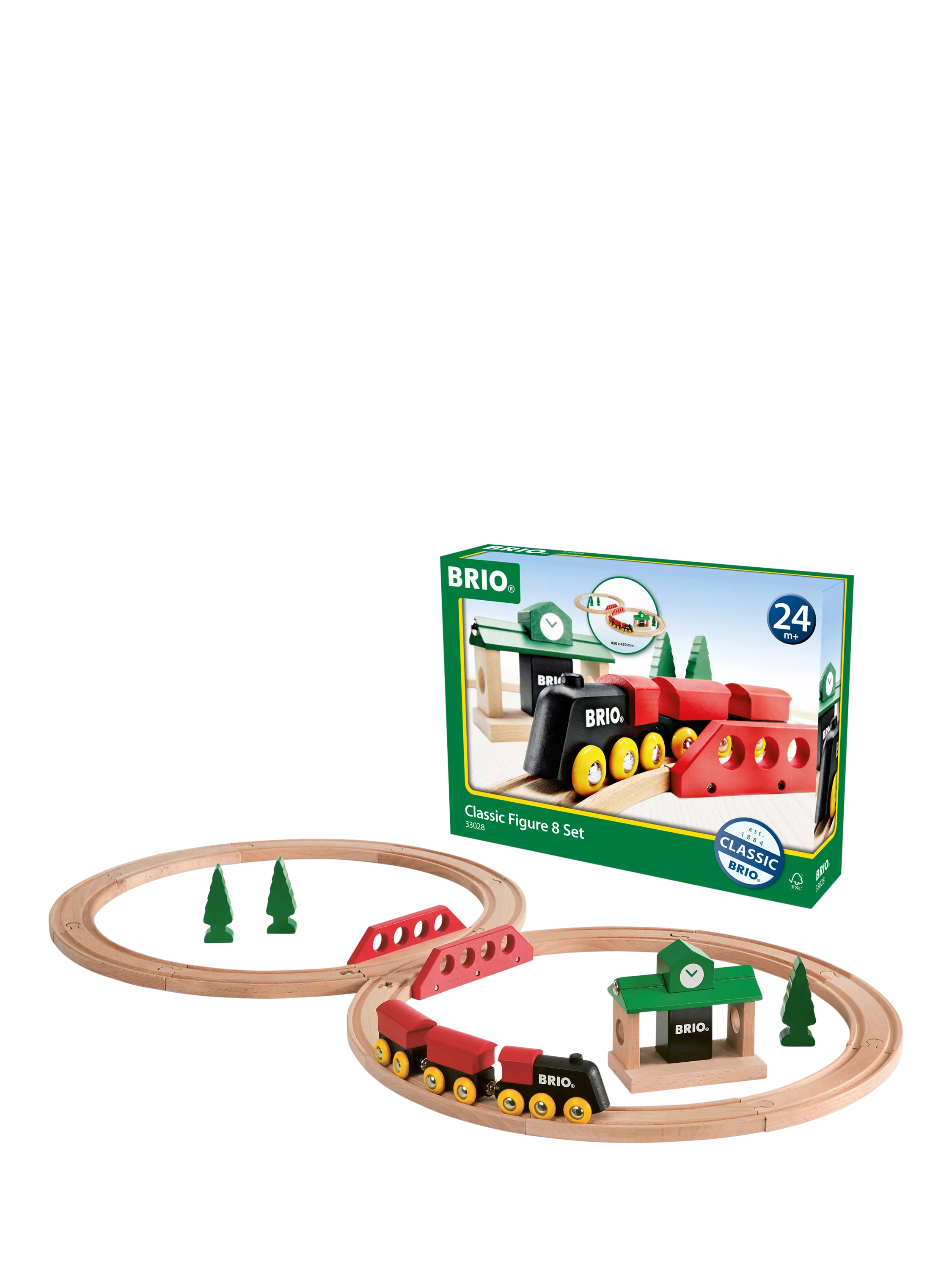 BRIO Figure 8 train set, UK version