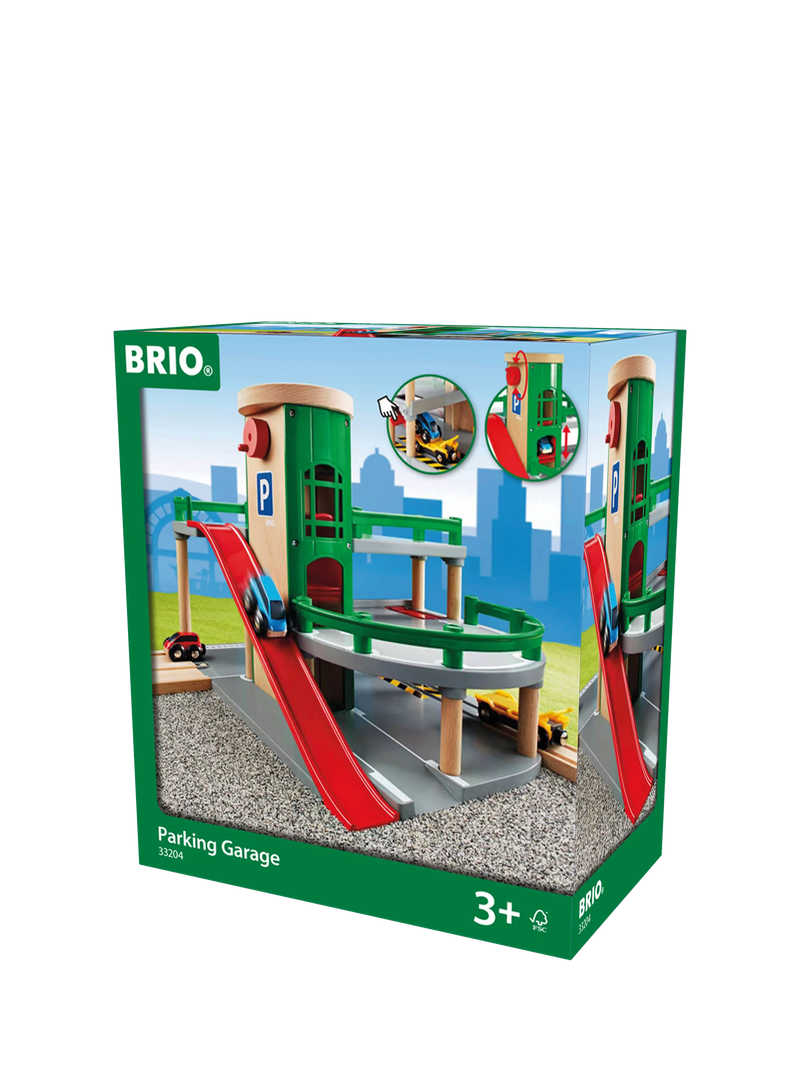 BRIO World Parking Garage wooden playset, UK version