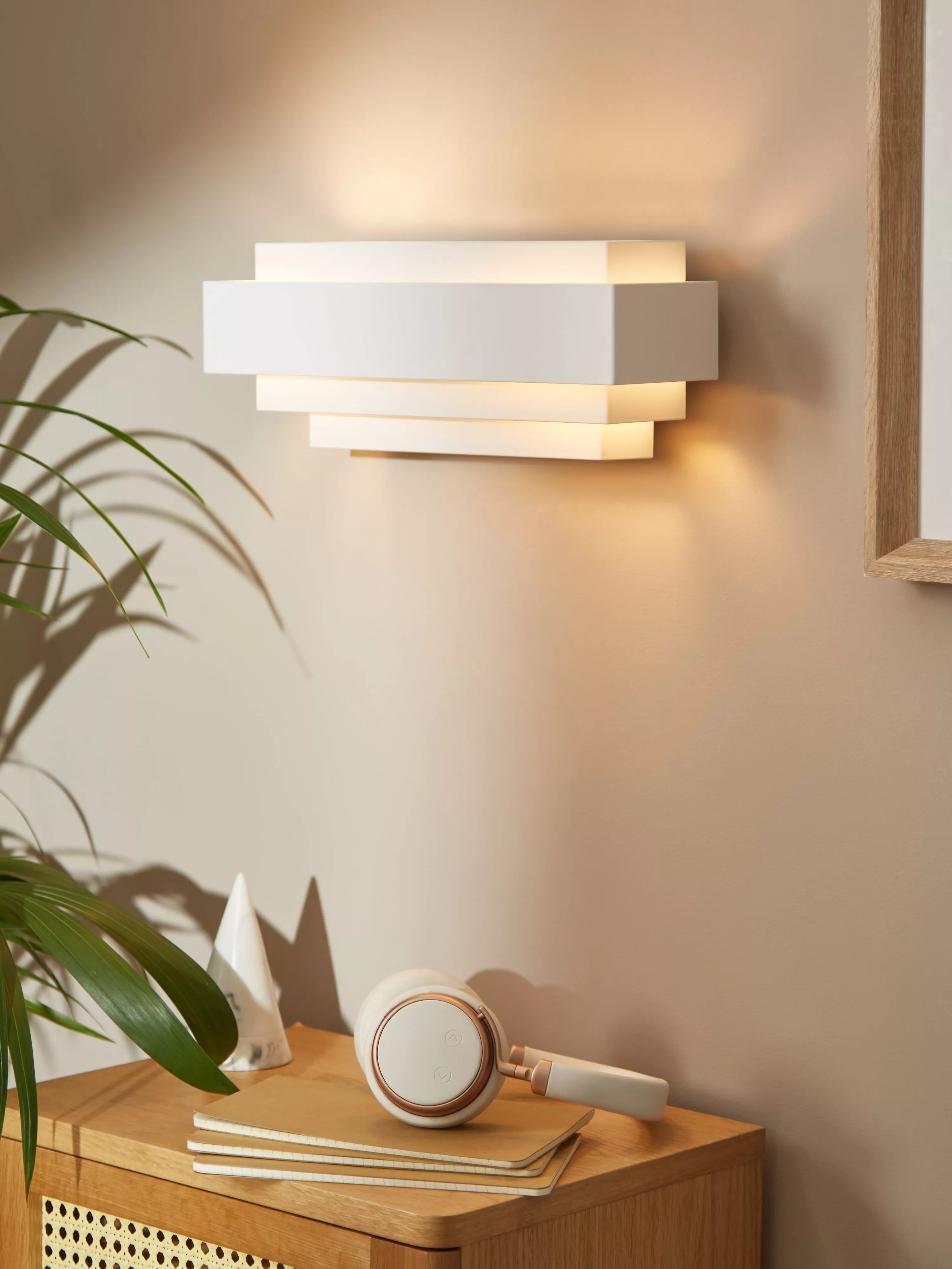 John Lewis Mezze wall light white, UK version