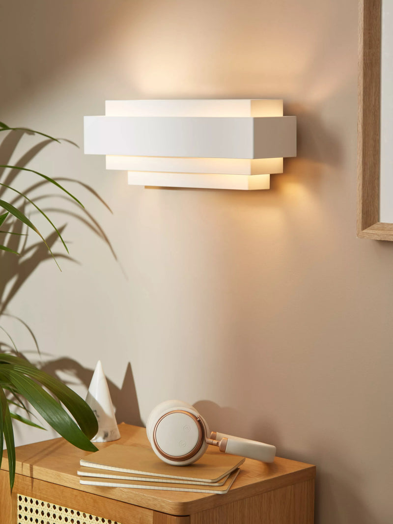 John Lewis Mezze wall light white, UK version
