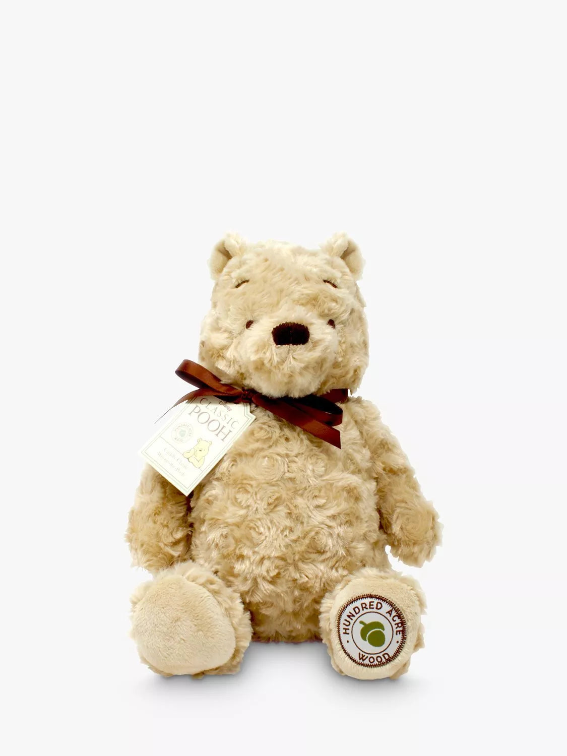 Disney Winnie the Pooh cuddly soft toy bear (British brand)