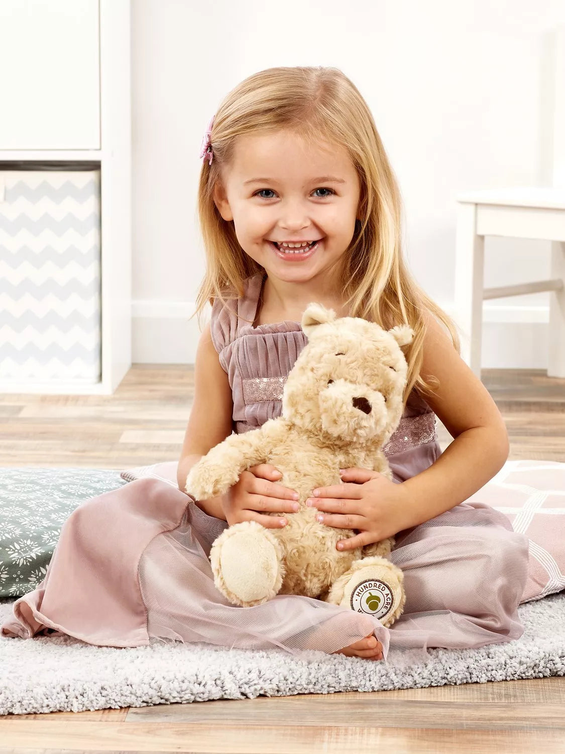 Disney Winnie the Pooh cuddly soft toy bear (British brand)