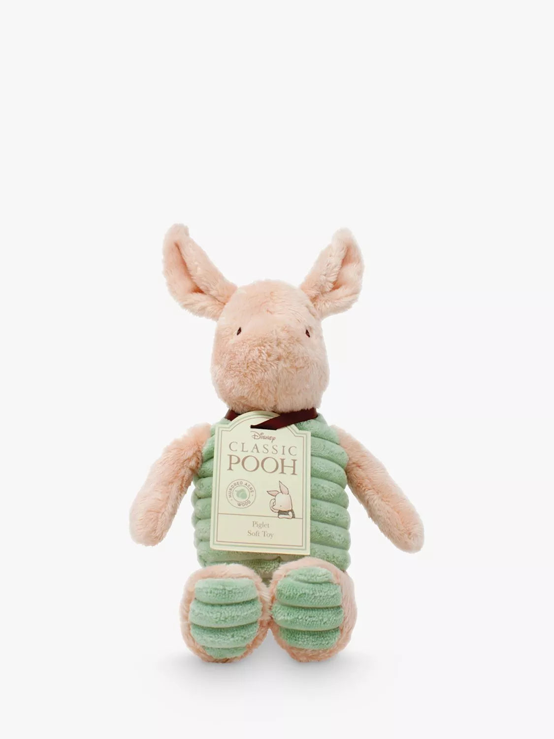 Winnie the Pooh Piglet baby soft toy (British brand)