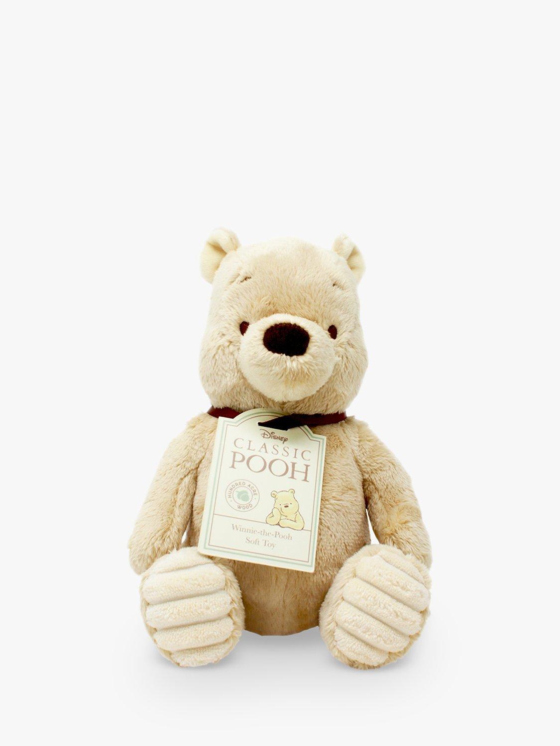 Winnie the Pooh baby soft toy for infants (British brand)