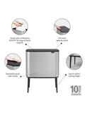 Brabantia Bo Touch Bin 36L - British product