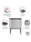 Brabantia Bo Touch Bin 36L - British product