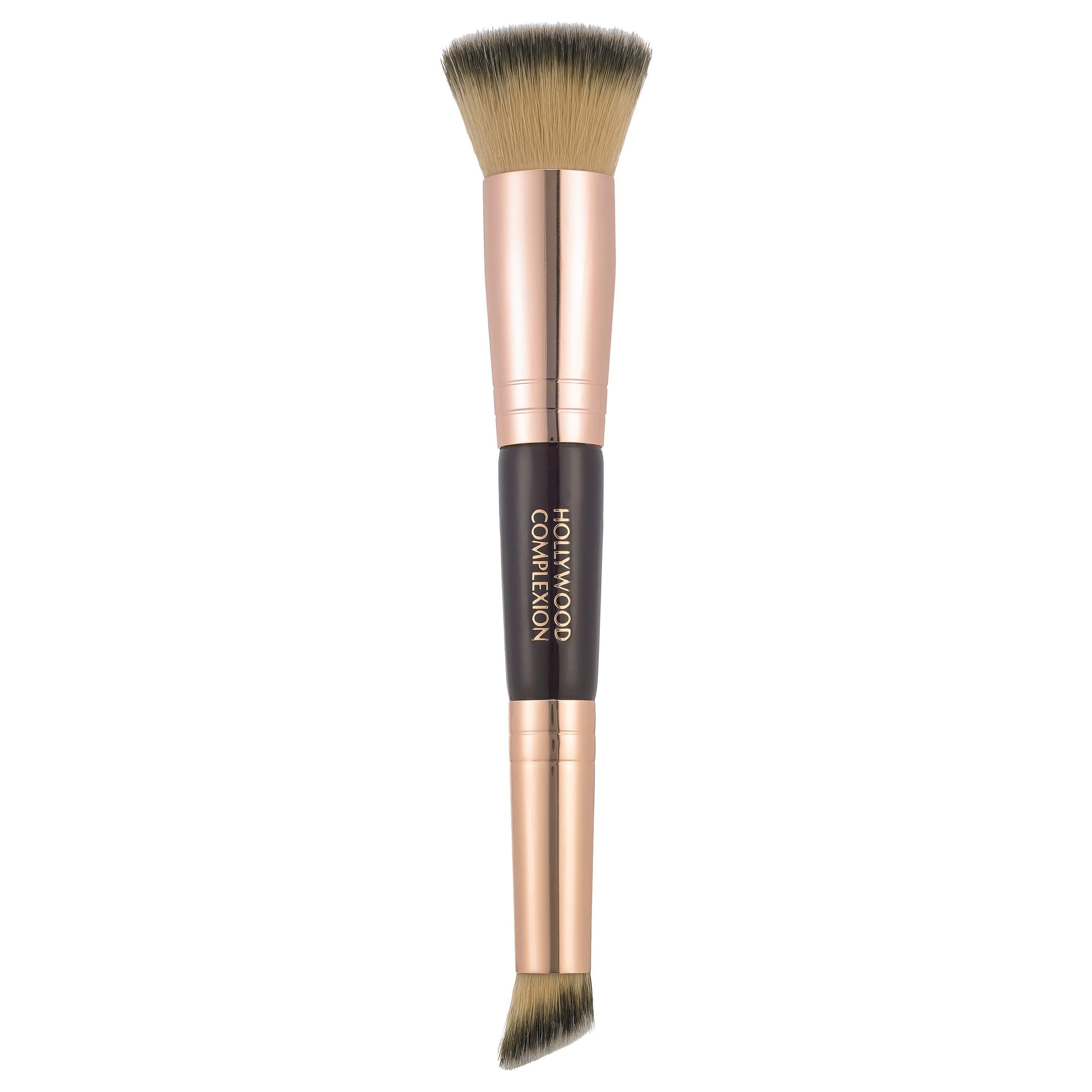 Charlotte Tilbury dual-head contour makeup brush - British product