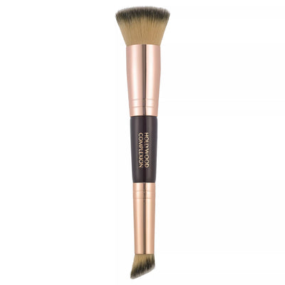 John Lewis Dual-Head Contour Makeup Brush with Synthetic Fibres- Buy online at McGrocer