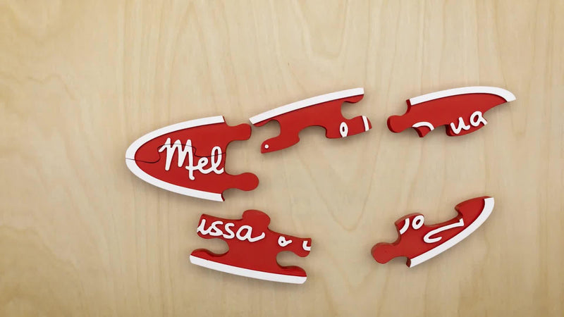 Melissa & Doug wooden cookie set with 12 toppings, UK version