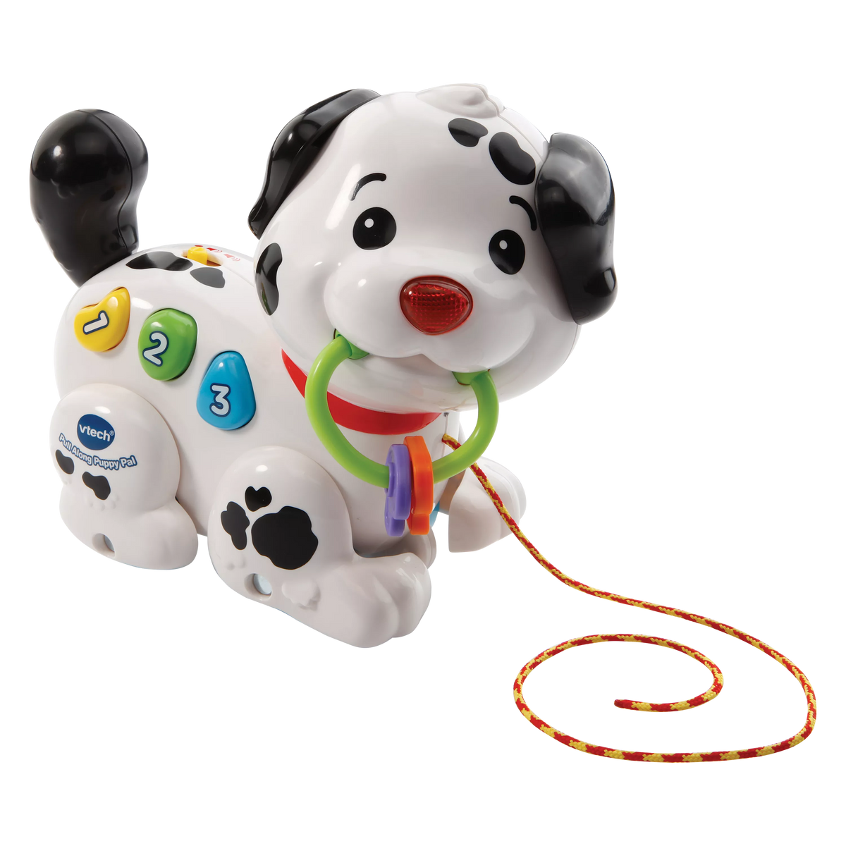 VTech pull-along puppy interactive toy with sounds (British brand)