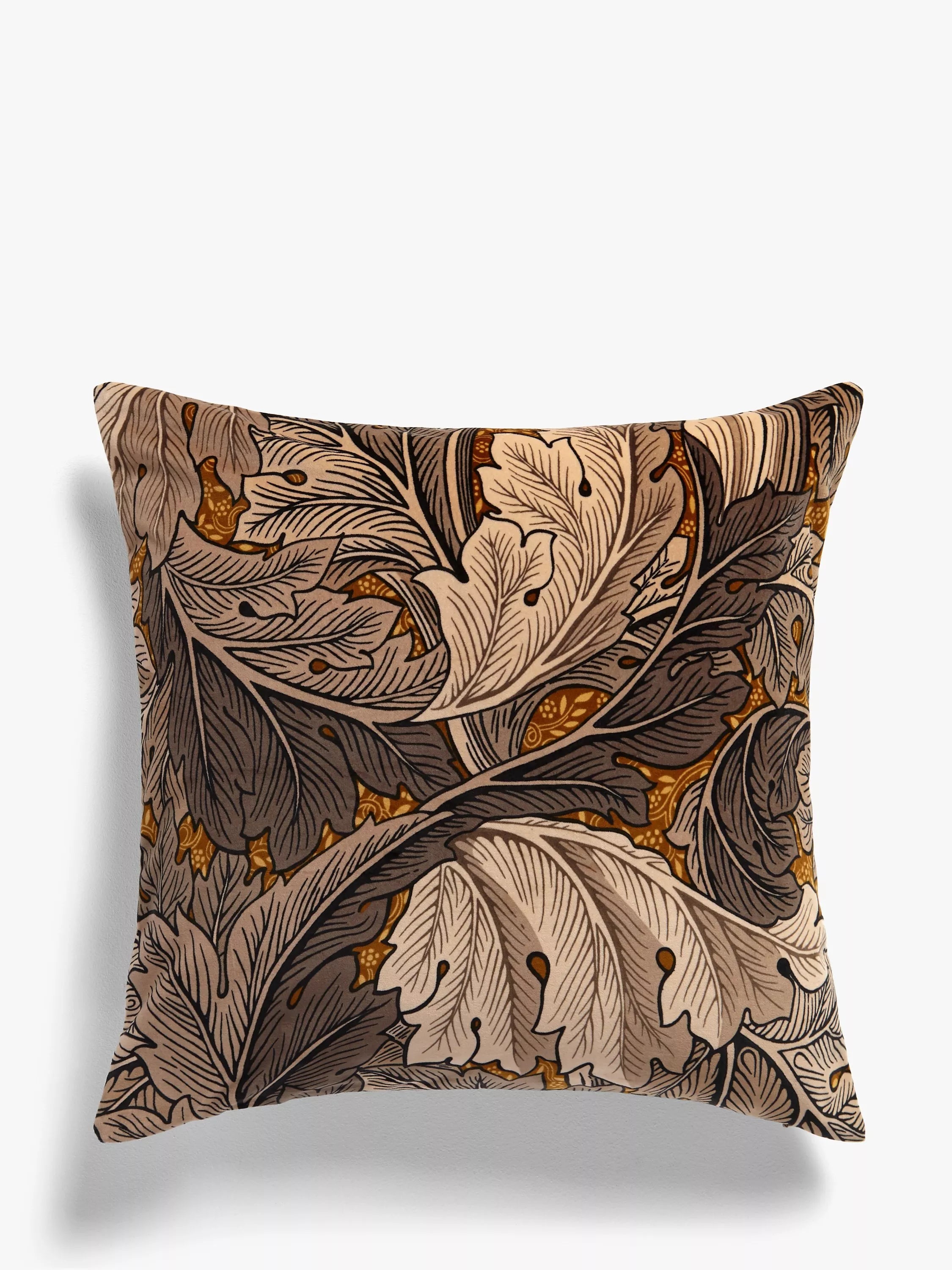 Morris & Co. Acanthus Velvet cushion 50cm - British product