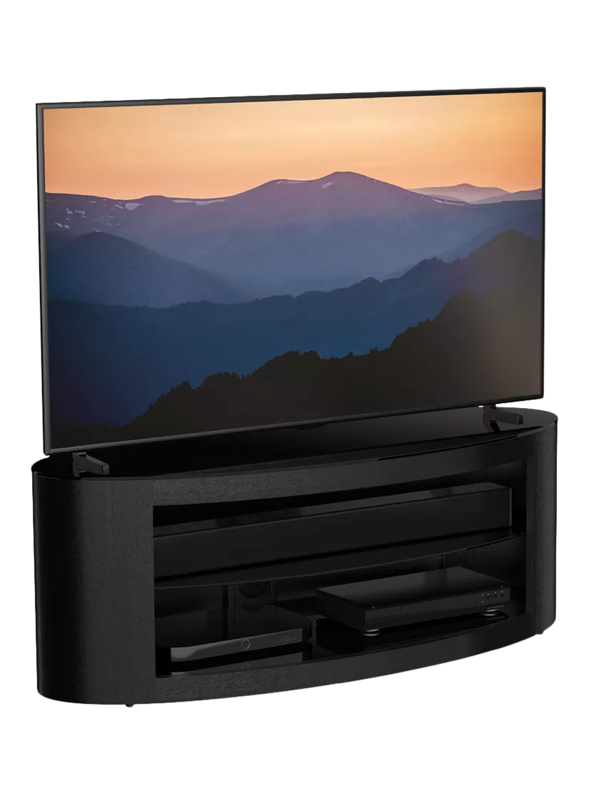 AVF Buckingham 1100 TV stand black 55 inch - British product