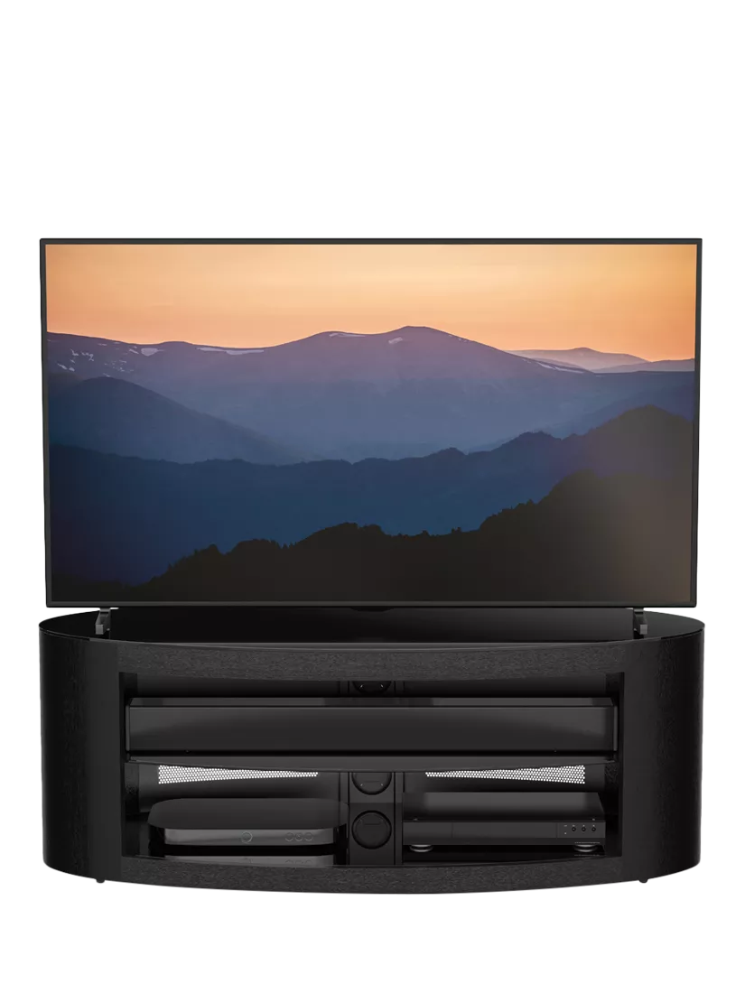 AVF Buckingham 1100 TV stand black 55 inch - British product