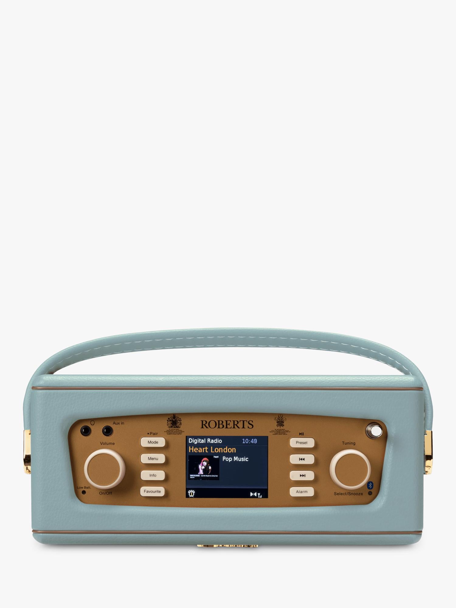 Roberts Revival RD70 DAB digital radio with Bluetooth and alarm (British brand)