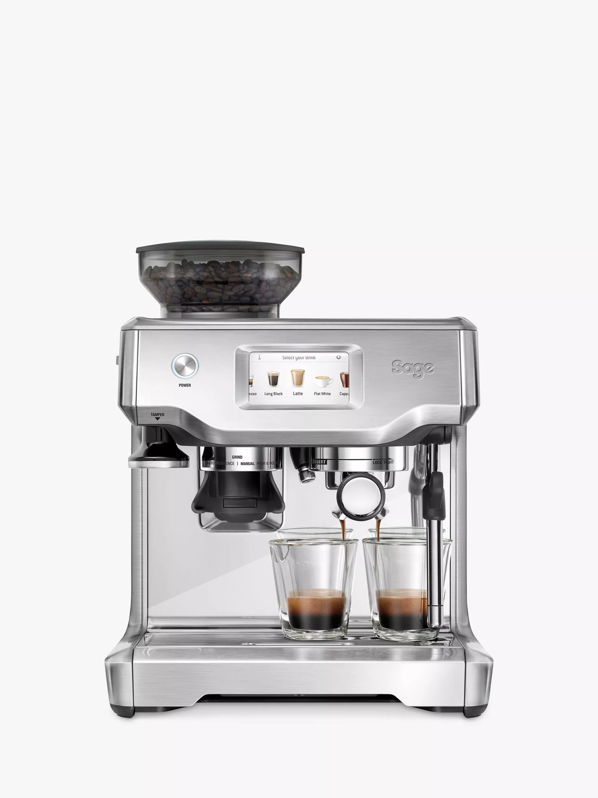 Sage Barista Touch bean-to-cup coffee machine (British brand)