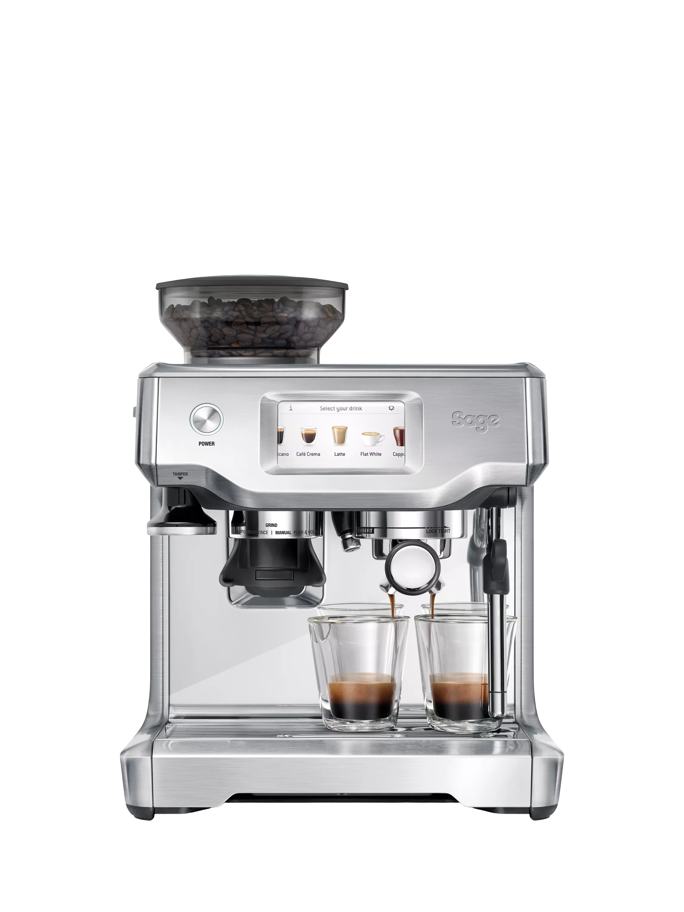 Sage Barista Touch bean-to-cup coffee machine (British brand)