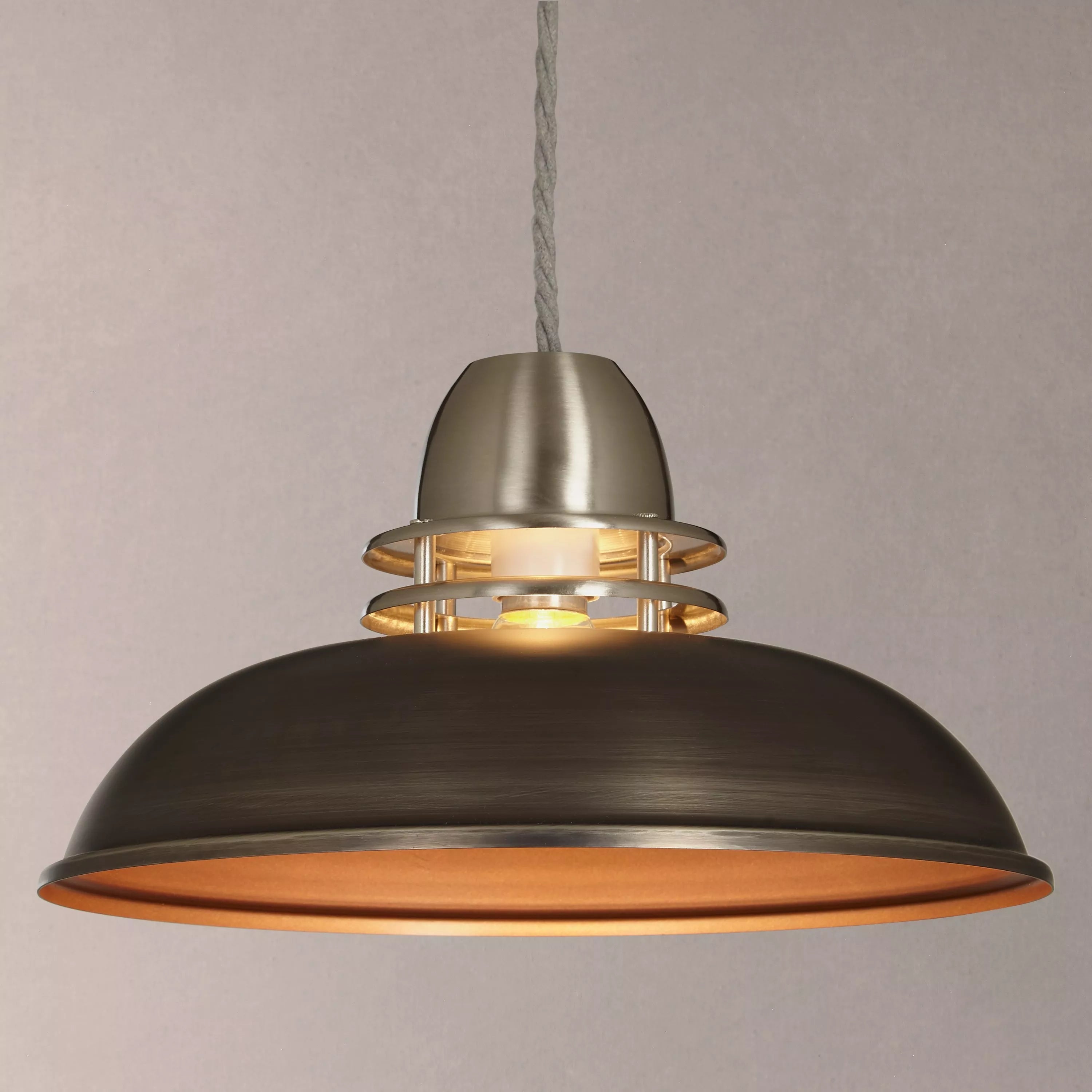 John Lewis Carmine Easy-to-Fit Ceiling Shade
