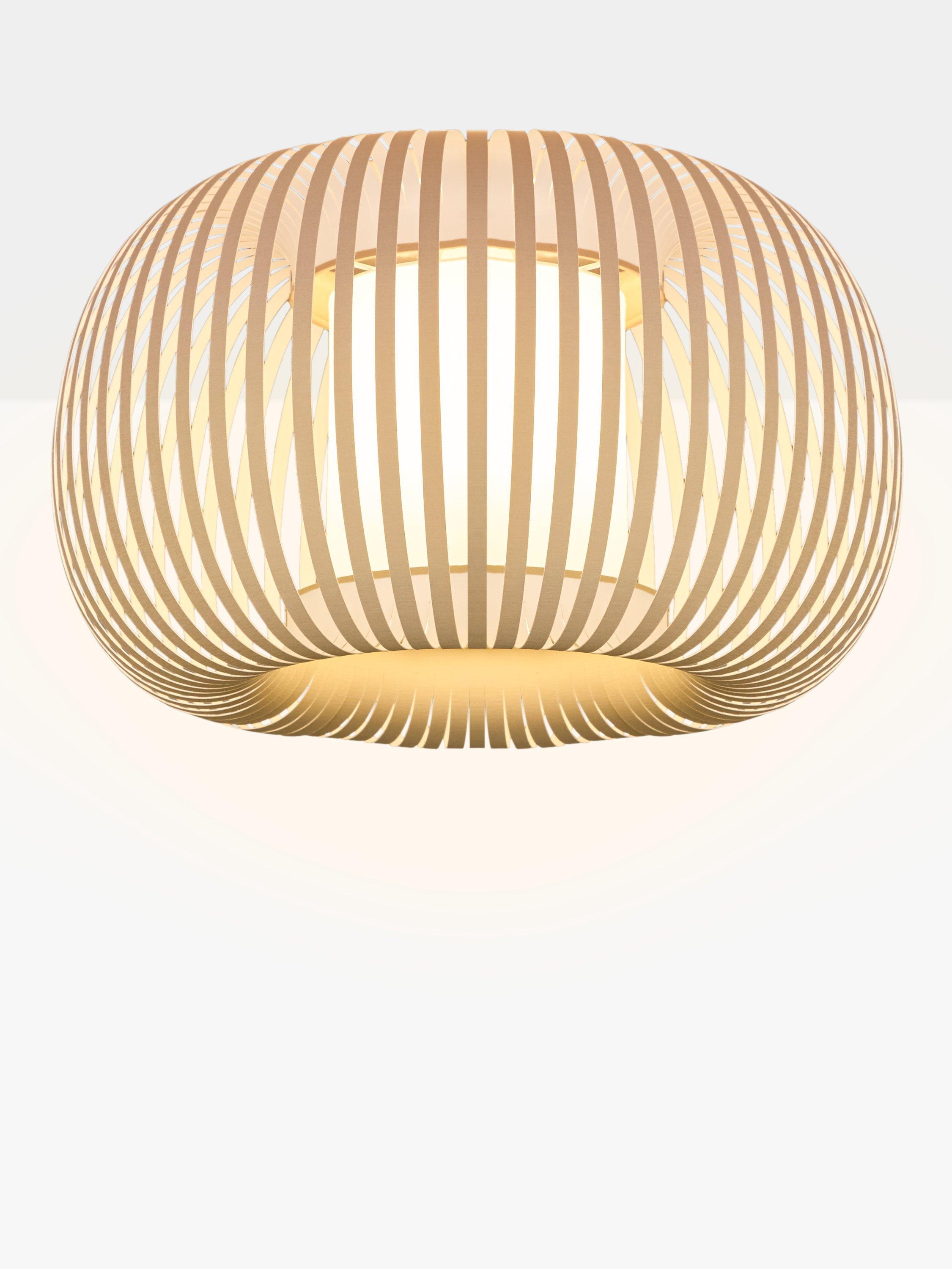 John Lewis Harmony Ribbon semi flush ceiling light H27cm - British product