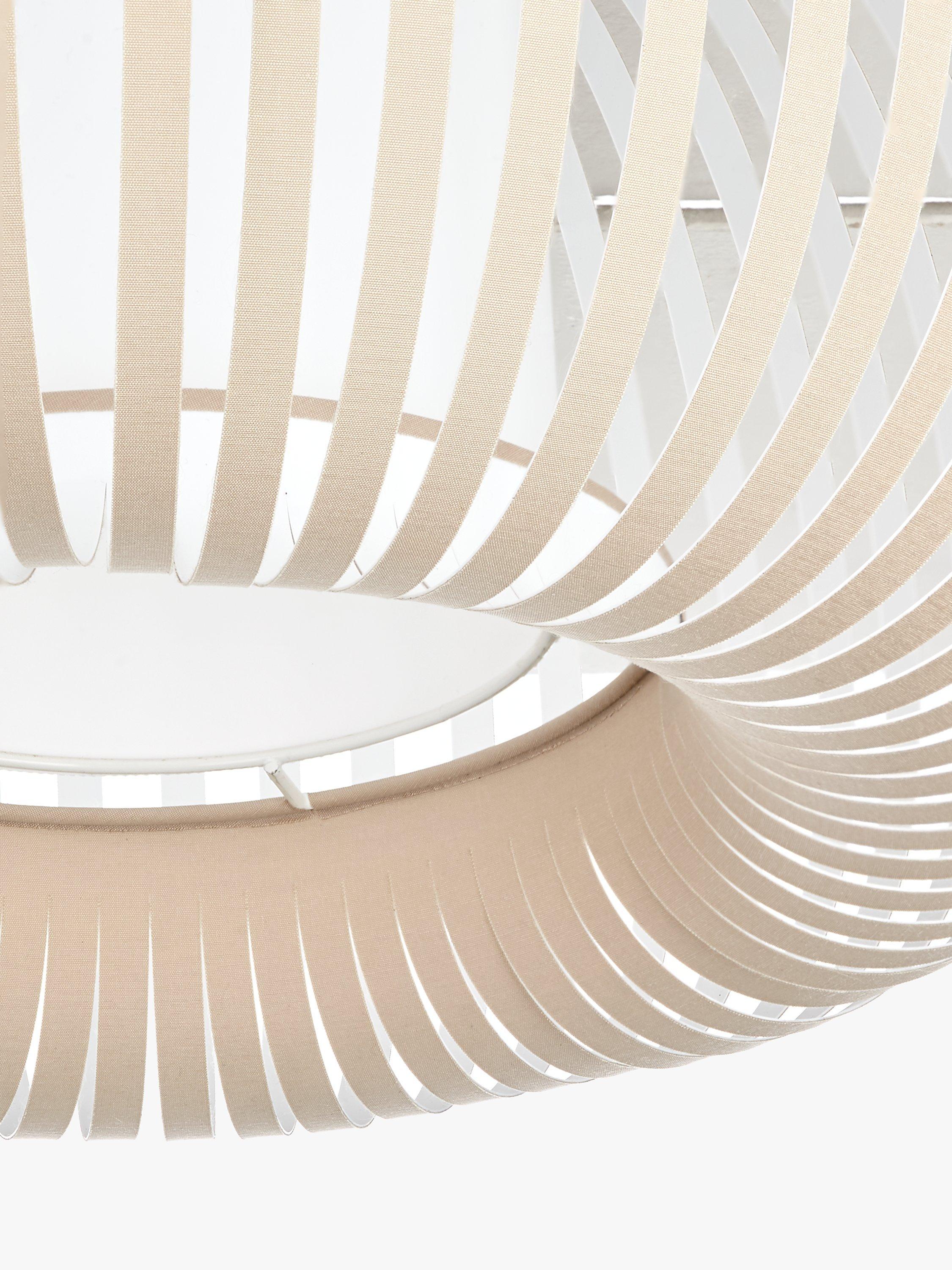 John Lewis Harmony Ribbon semi flush ceiling light H27cm - British product