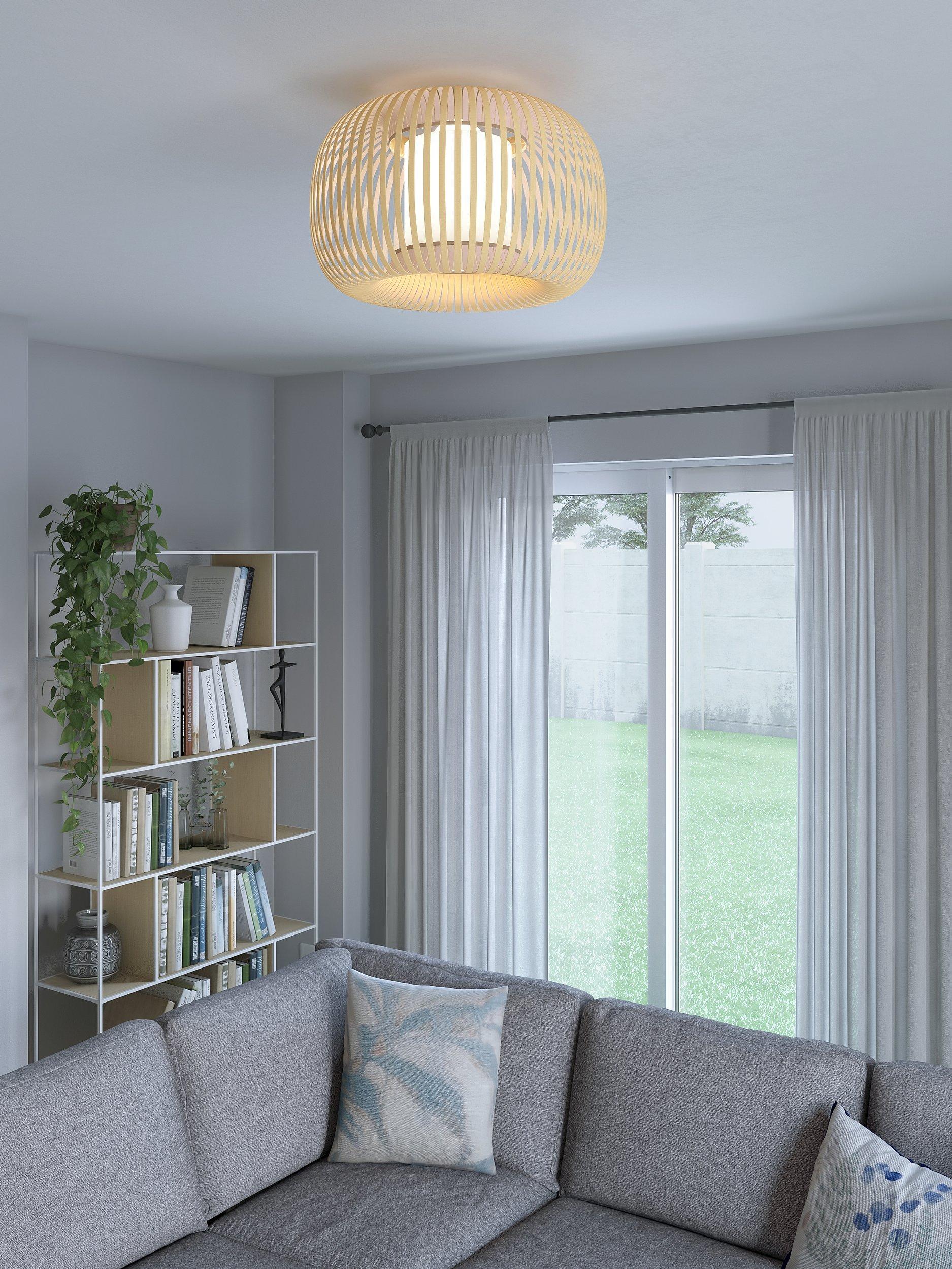 John Lewis Harmony Ribbon semi flush ceiling light H27cm - British product