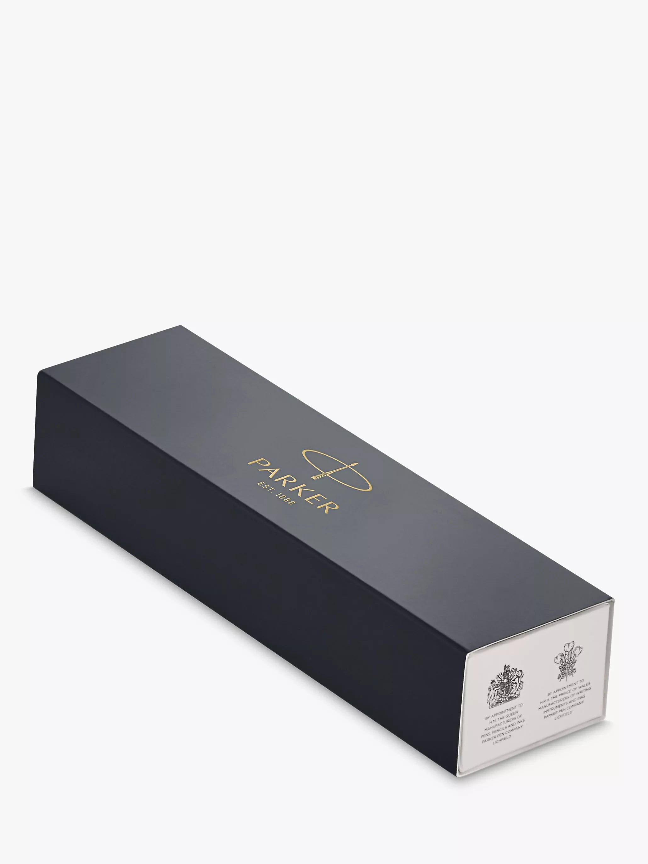 PARKER IM Premium Chiselled Rollerball Pen, grey gold-effect trim, imported from the UK