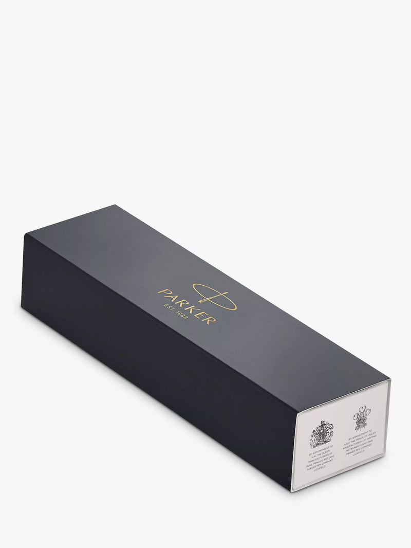 Parker IM Premium Chiselled Rollerball Pen in Black, imported from the UK