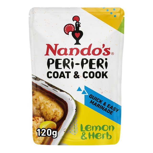 Nando's Coat 'n Cook Lemon & Herb Peri Peri Marinade   120g