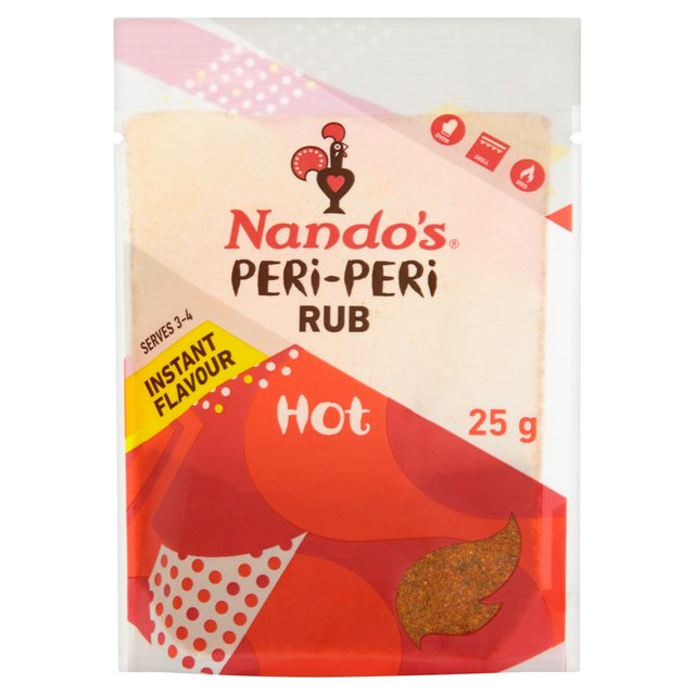 Nando's Hot Seasoning Rub   25g