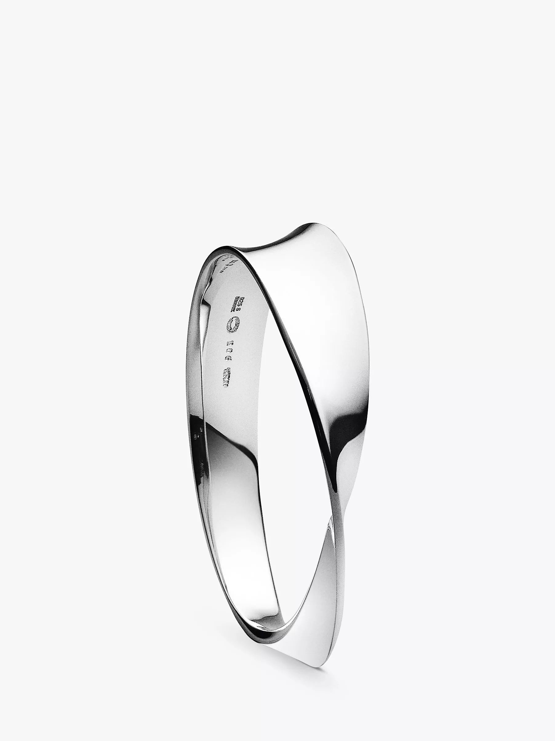 Georg Jensen Möbius sterling silver bangle size M/L - British product
